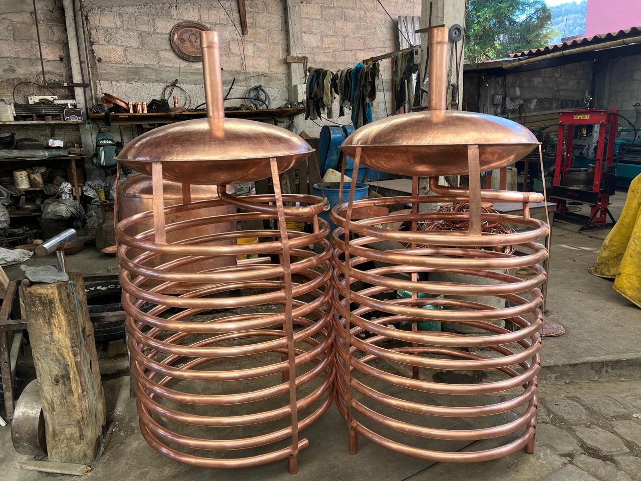 Entrega de alambique en Oaxaca